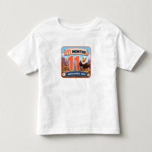 11 Months Baby Milestone Explorer Toddler T-Shirt