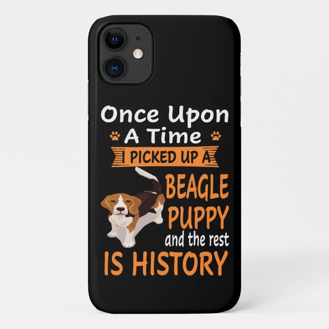 11 One Upon A Time  Beagle Puppy Case-Mate iPhone Case (Back)
