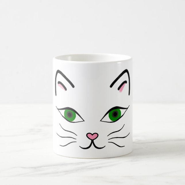 11 oz. Classic Mug - Kitty Face (Center)