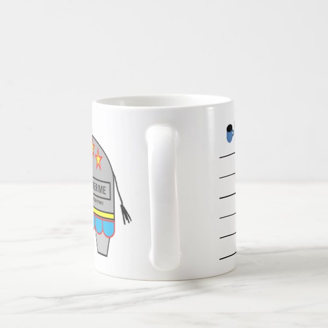 11 oz. coffee cup elephant "Remember Me" (Handle)