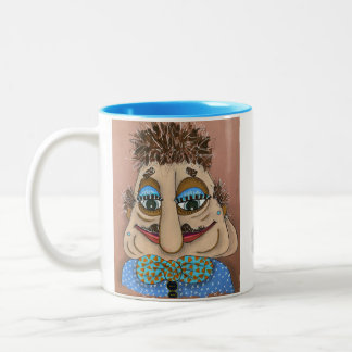 11 oz Mug of Whimsical Faces