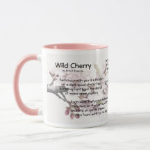 11 oz Mug "Wild Cherry" by Erin A Thomas (vibrant)
