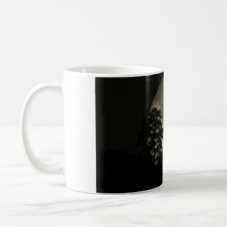 11 oz mug with "Swans in the Moonlight" image