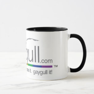 11 oz or 15 oz Gaygull Coffee Mug
