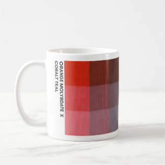 11 oz Orange Molybdate x Cobalt Teal Mug