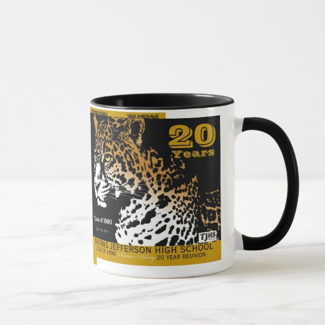 11 oz TJHS 20 Year Ceramic Mug (Right)
