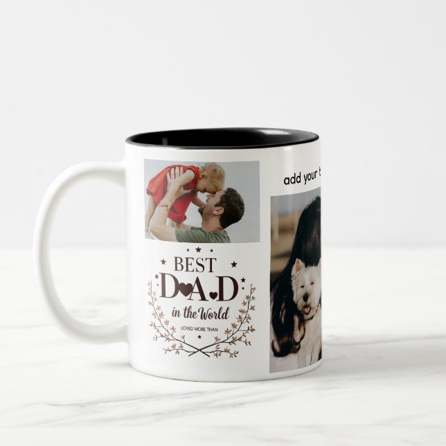 11 oz Two-Tone Personalised Mug (Left)