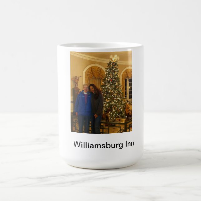 11 OZ, White Coffee Mug (Center)