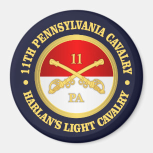 11 PA Cavalry Magnet