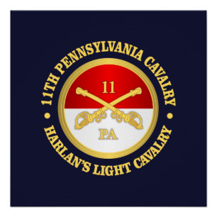 11 PA Cavalry Poster