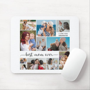 11 Photo Collage Best Mum Ever Mouse Pad