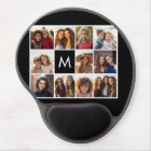 11 Photo Instagram Collage Custom Black Monogram