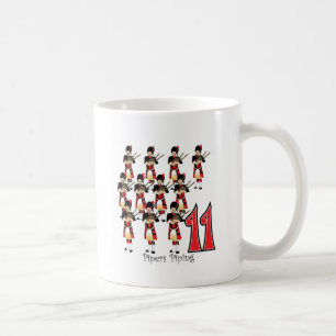 11 Pipers Piping Coffee Mug