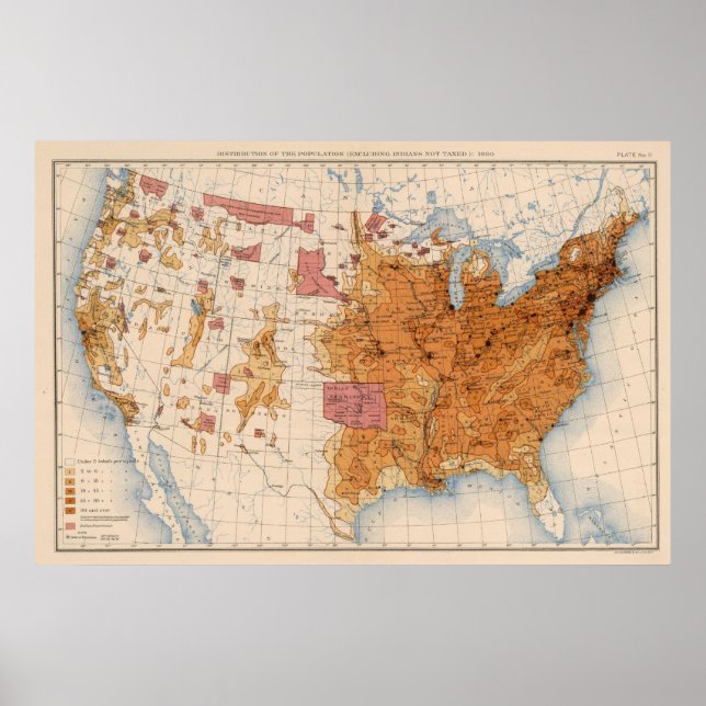 11 Population 1880 Poster (Front)