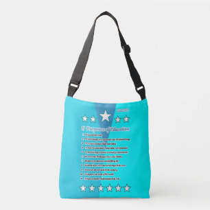 11 Purposes of Education Crossbody Bag