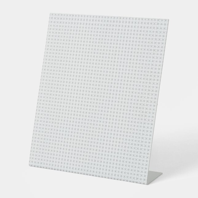 11.	Unique Pedestal Signs for Personalised Decor! (Front)