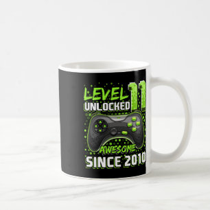11 Unlocked Awesome 2010 Video Game 11th Birthday Coffee Mug