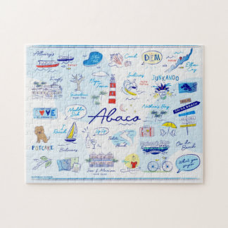 11 X14 Puzzle (252 pieces) " ABC's of Hope Town