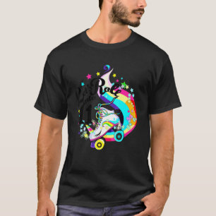 11 Year Old Birthday Girl Roller Skate Unicorn Out T-Shirt