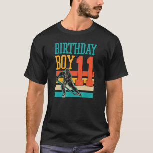 11 Year Old Ice Hockey Themed 11th Birthday Party  T-Shirt