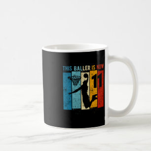 11 Year Old Sketll 11th Birthday Boy Coffee Mug