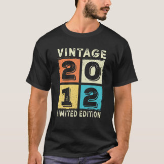 11 Year Old Vintage 2012 Limited Edition 11Th Birt T-Shirt