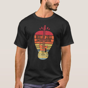 11 Years Old Birthday Best Of 2011 Guitar T-Shirt