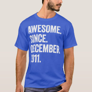 11 Years Old December 2011 11th Birthday5 T-Shirt