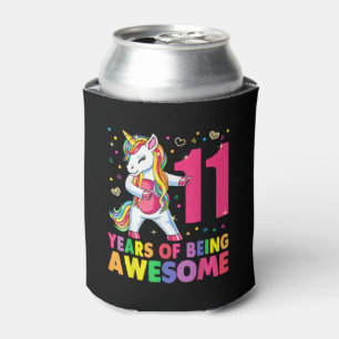 11 Years Old Unicorn Flossing 11th Birthday Girl U Can Cooler