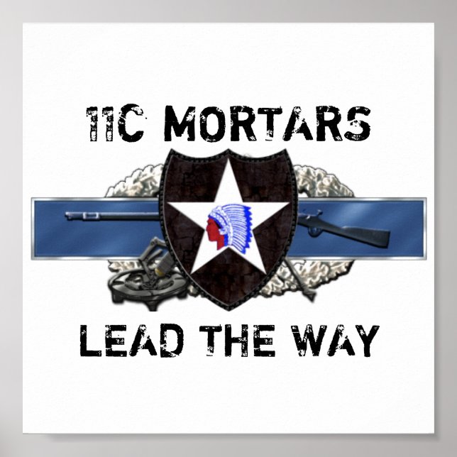 11C 2nd Infantry Division Poster (Front)