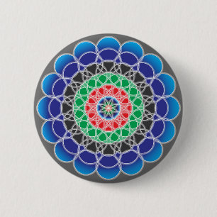11in8c 6 cm round badge