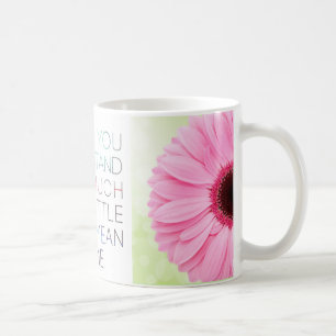 11oz Custom Flower Talks Coffee Mug By Zazz_it