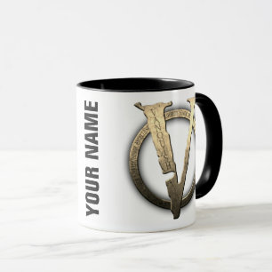 11oz CUSTOM "V" Coffee Mug