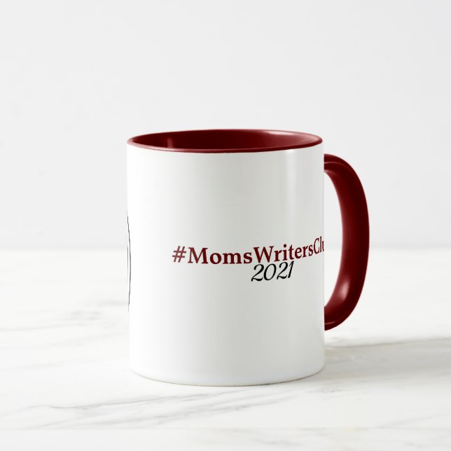 11oz Maroon/maroon Mug (Front Right)