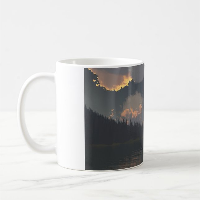11oz mug with "Eclipse" image (Left)