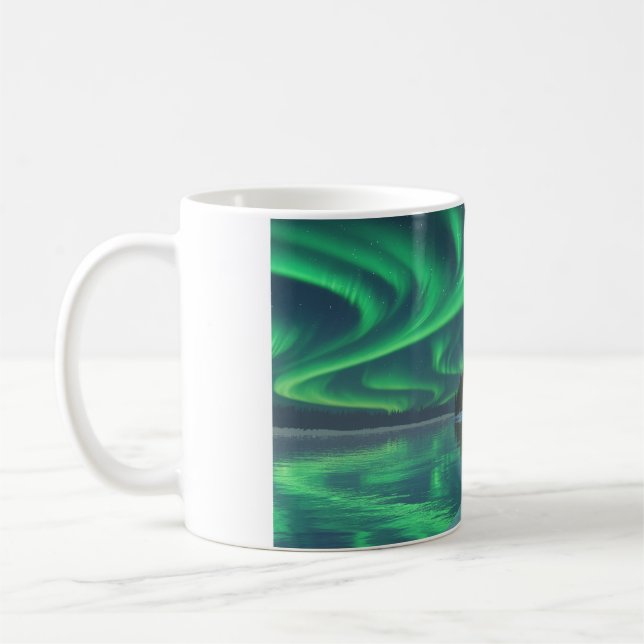 11oz mug with "Winter Lights (2025)" image (Left)