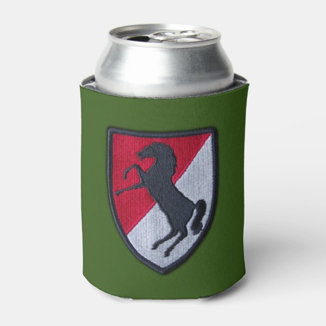 11th ACR Armoured Cavalry Regiment Can Cooler (Can Front)