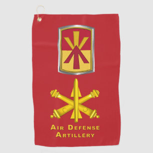 11th Air Defence Artillery Brigade Golf Towel