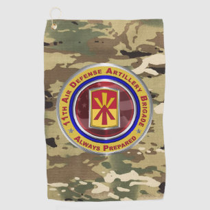 11th Air Defence Brigade Golf Towel