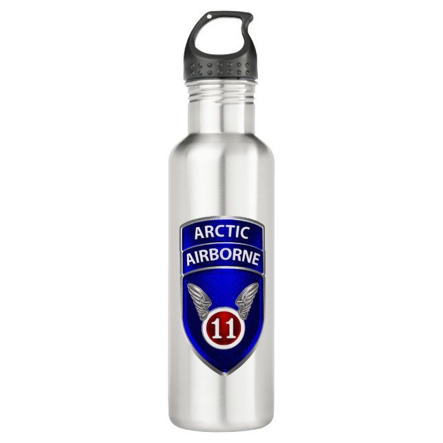 11th Airborne Division 710 Ml Water Bottle (Front)