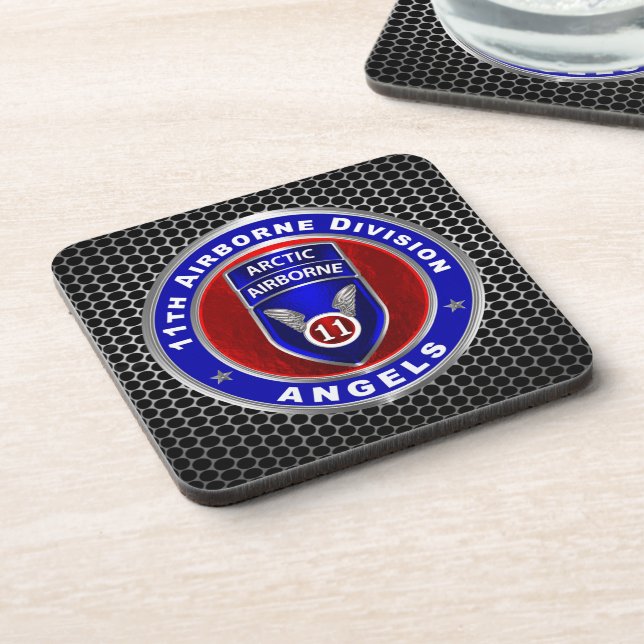 11th Airborne Division   Coaster (Left Side)