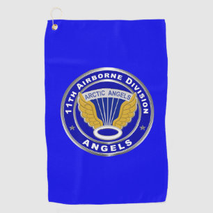 11th Airborne Division  Golf Towel