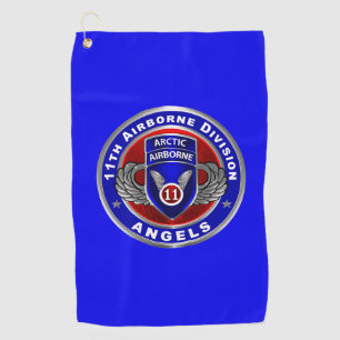 11th Airborne Division  Golf Towel