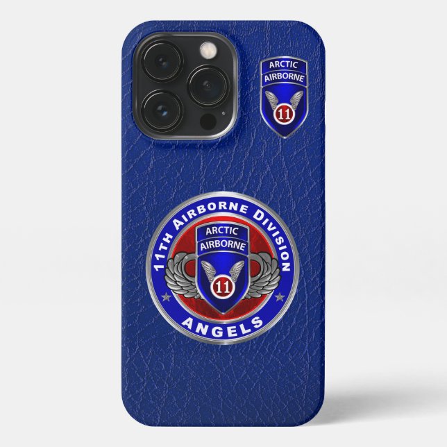 11th Airborne Division  iPhone Case (Back)
