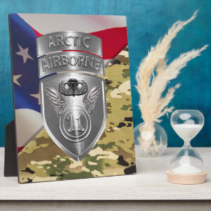 11th Airborne Division  Plaque