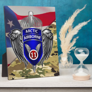 11th Airborne Division  Plaque