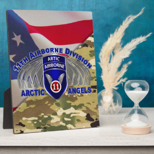 11th Airborne Division  Plaque