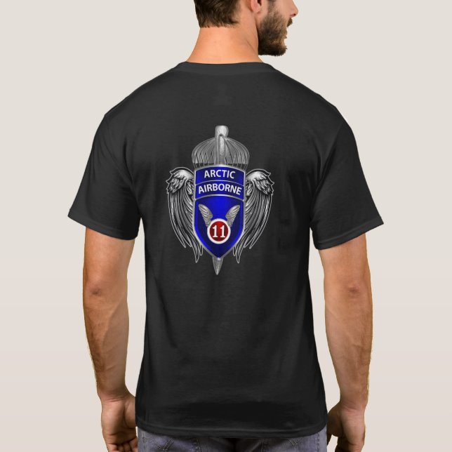 11th Airborne Division   T-Shirt (Back)