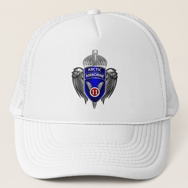 11th Airborne Division    Trucker Hat (Front)