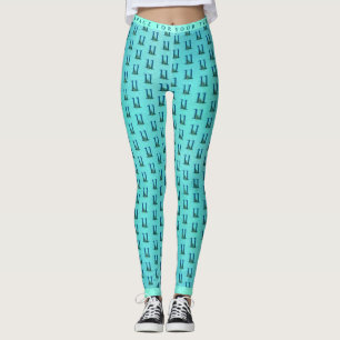 11th Anniversary Peacock Feathers Leggings